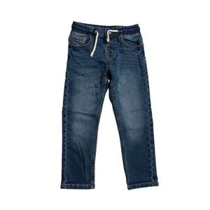 Blue Denim pull on‎ Jogger Jeans with Drawstring